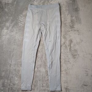 Official Kappa Kombat BREGY‎ Leggings Pants Mens Small Gray Compression Pants